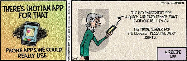 Grand Avenue on Friday February 21, 2014 Comic Strip