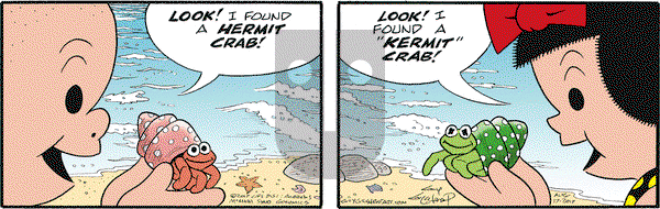 Nancy on Thursday August 17, 2017 Comic Strip