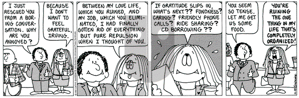 Cathy Classics on Tuesday October 28, 1997 Comic Strip