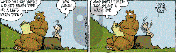 The Grizzwells on Thursday April 7, 2016 Comic Strip