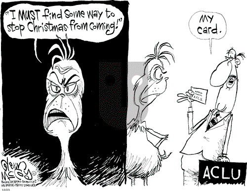 Glenn McCoy on Monday December 23, 2002 Comic Strip