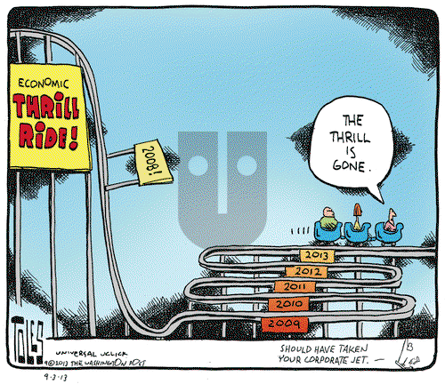 Tom Toles on Tuesday September 3, 2013 Comic Strip