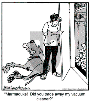 Marmaduke on Tuesday August 7, 2007 Comic Strip