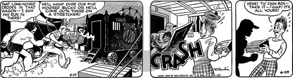 Alley Oop on Saturday June 29, 1946 Comic Strip