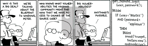 FoxTrot on Wednesday March 3, 2004 Comic Strip