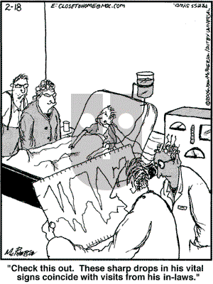 Close to Home on Saturday February 18, 2006 Comic Strip