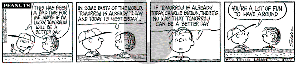 Peanuts on Saturday August 12, 1972 Comic Strip