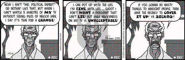 The Boondocks on Wednesday December 28, 2011 Comic Strip