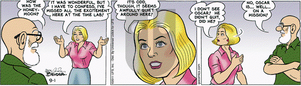 Alley Oop on Thursday September 1, 2011 Comic Strip