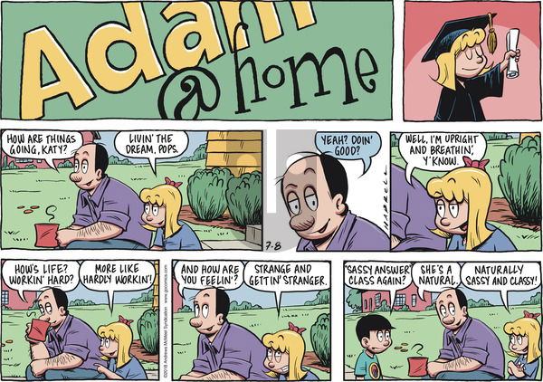 Adam@Home on Sunday July 8, 2018 Comic Strip