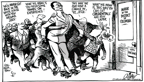 Pat Oliphant on Wednesday May 3, 1989 Comic Strip