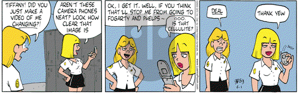 Luann on Wednesday June 1, 2005 Comic Strip