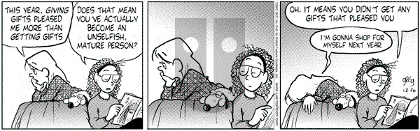 Luann on Friday December 26, 2003 Comic Strip