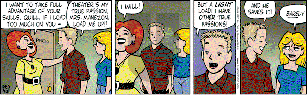 Luann on Monday July 21, 2014 Comic Strip