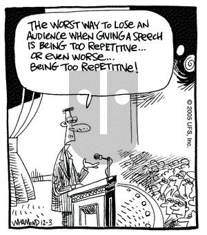 Reality Check on Monday December 5, 2005 Comic Strip