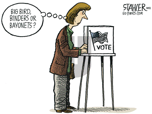 Jeff Stahler on Wednesday October 24, 2012 Comic Strip