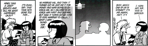 Doonesbury on Friday August 11, 1989 Comic Strip