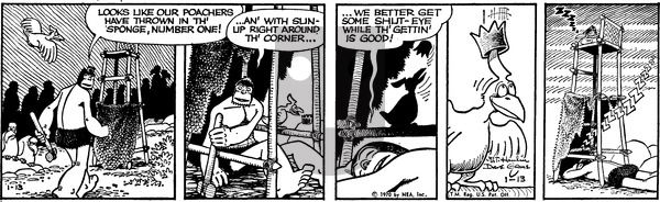 Alley Oop on Tuesday January 13, 1970 Comic Strip