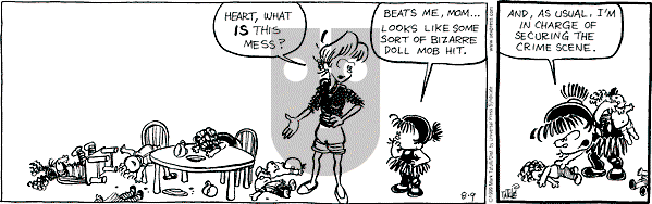 Heart of the City on Monday August 9, 1999 Comic Strip