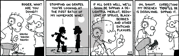 FoxTrot on Tuesday August 15, 2000 Comic Strip