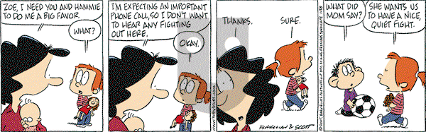 Baby Blues on Wednesday January 28, 2009 Comic Strip