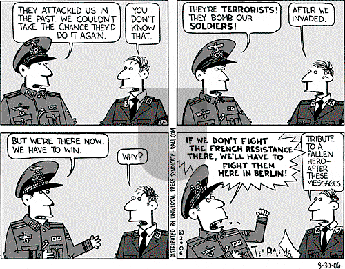 Ted Rall on Thursday March 30, 2006 Comic Strip