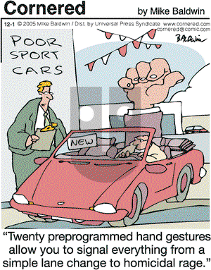 Cornered on Thursday December 1, 2005 Comic Strip