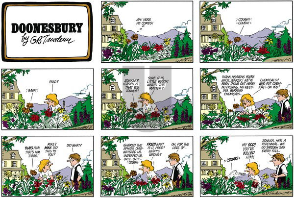Doonesbury on Sunday September 16, 1979 Comic Strip