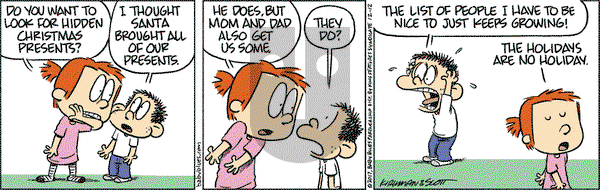 Baby Blues on Tuesday December 12, 2017 Comic Strip
