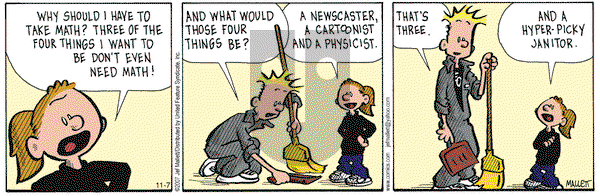 Frazz on Wednesday November 7, 2007 Comic Strip