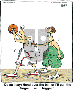 In the Bleachers on Monday February 24, 2003 Comic Strip