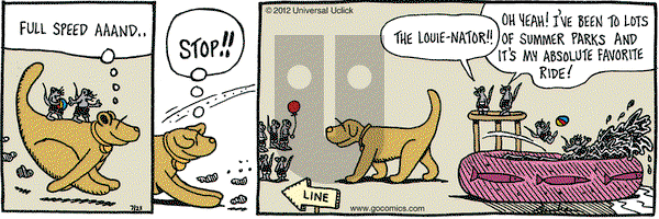 Overboard on Monday July 23, 2012 Comic Strip