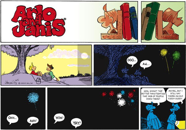 Arlo and Janis on Sunday July 3, 2005 Comic Strip