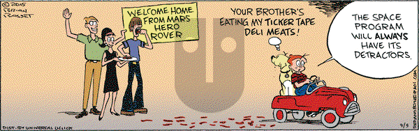 Red and Rover on Saturday September 5, 2015 Comic Strip