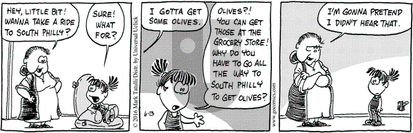 Heart of the City on Monday June 13, 2016 Comic Strip