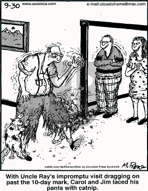 Close to Home - Thursday September 30, 2004 Comic Strip