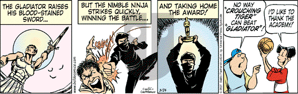 Baldo - Saturday March 24, 2001 Comic Strip