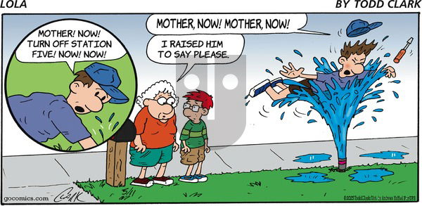 Lola on Sunday May 11, 2025 Comic Strip
