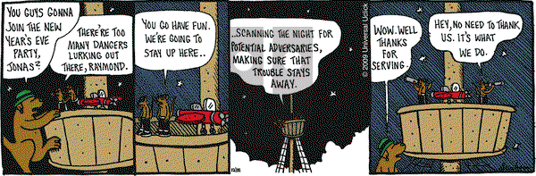 Overboard on Thursday December 31, 2009 Comic Strip