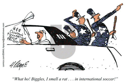 Henry Payne on Monday June 1, 2015 Comic Strip