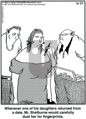 Close to Home on Friday October 24, 1997 Comic Strip