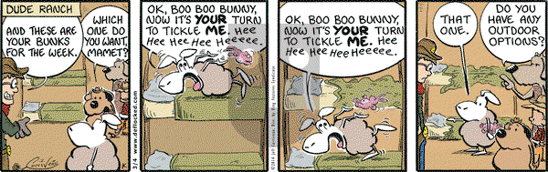 DeFlocked on Tuesday March 4, 2014 Comic Strip