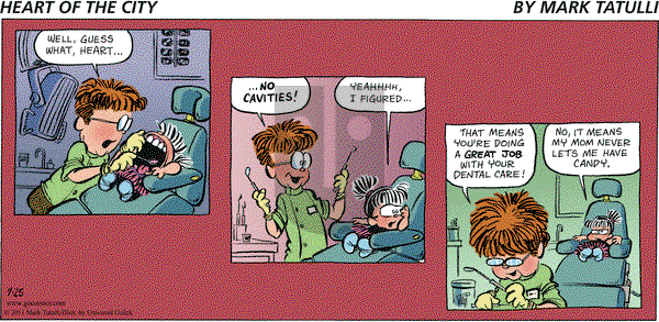 Heart of the City on Sunday September 25, 2011 Comic Strip