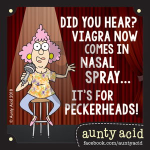 Aunty Acid - Tuesday April 3, 2018 Comic Strip