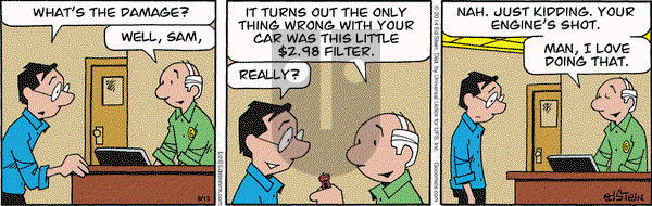 Freshly Squeezed on Friday August 8, 2025 Comic Strip