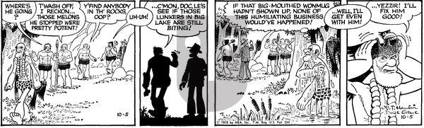 Alley Oop - Monday October 5, 1970 Comic Strip