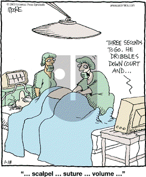 In the Bleachers on Saturday January 18, 2003 Comic Strip
