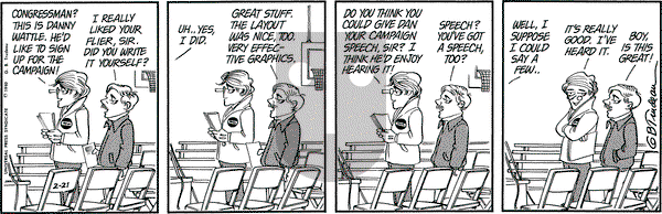 Doonesbury on Thursday February 21, 1980 Comic Strip