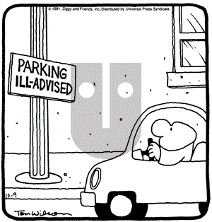 Ziggy on Wednesday October 9, 1991 Comic Strip