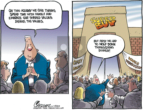Stuart Carlson on Wednesday November 27, 2013 Comic Strip